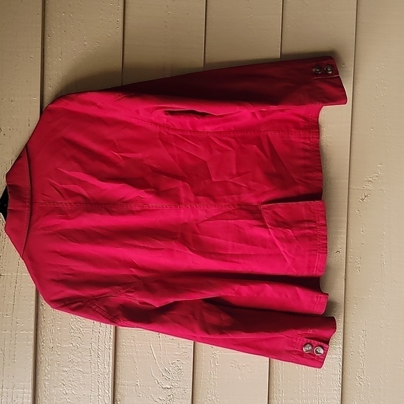 L L Bean women’s blazer IN RED SIZE 14 P - Picture 3 of 8